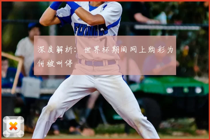 深度解析：世界杯期间网上购彩为何被叫停