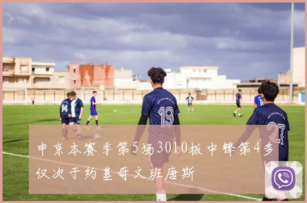 申京本赛季第5场3010板中锋第4多仅次于约基奇文班唐斯